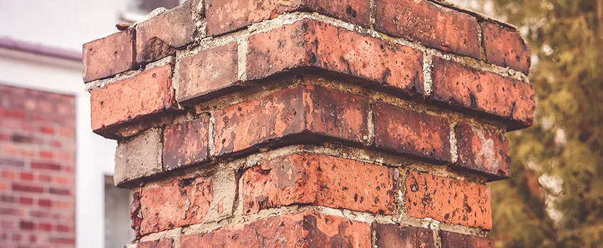 Cracked Chimney Bricks Repair Cost in Indianapolis, Indiana