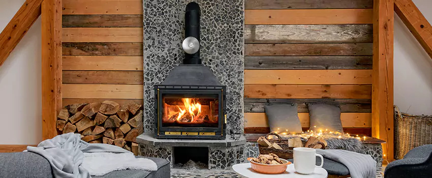 Thelin Hearth Products Direct Vent Gas Stove Fireplace Inspection in Indianapolis, Indiana